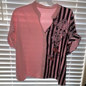 Pink SHEIN shirt